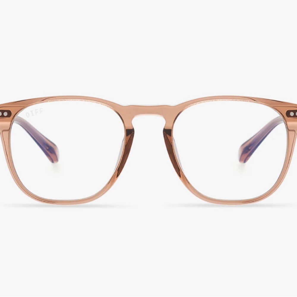 Diff Eyewear Maxwell Dunes Crystal Blue Light Tec… - image 2